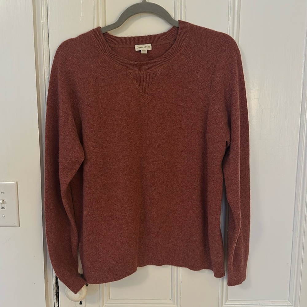 Rose washable cashmere sweater